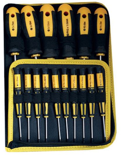 Tork Craft 16pc Screwdriver set*