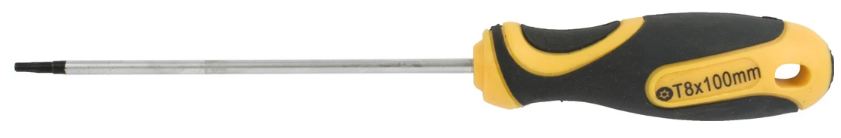 Tork Craft T8x3 100mm Security Torx Screwdriver