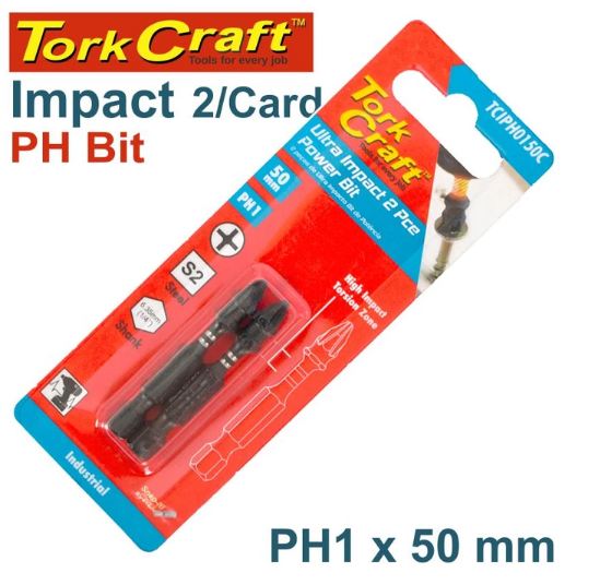 Tork Craft Impact Phillips 1x50mm Power bit