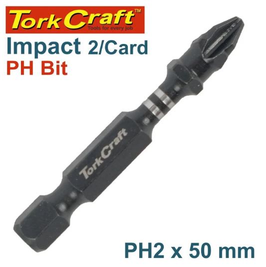 Tork Craft Impact Phillips 2x50mm Power bit