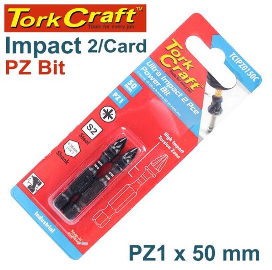 Tork Craft Impact Pozi 1x50mm Power bit