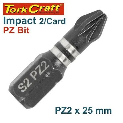 Tork Craft Impact Pozi 2x25mm Power Bit