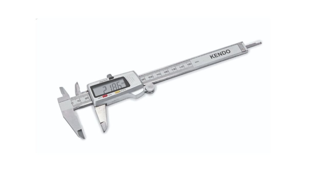 Kendo Vernier Digital Caliber 150mm 6"