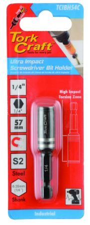 Tork Craft Magnetic Bit Holder 1/4" x 57mm