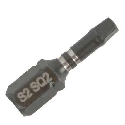 Tork Craft Impact Square Bit 2x25mm