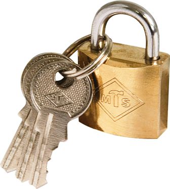 MTS Brass Padlock 25mm