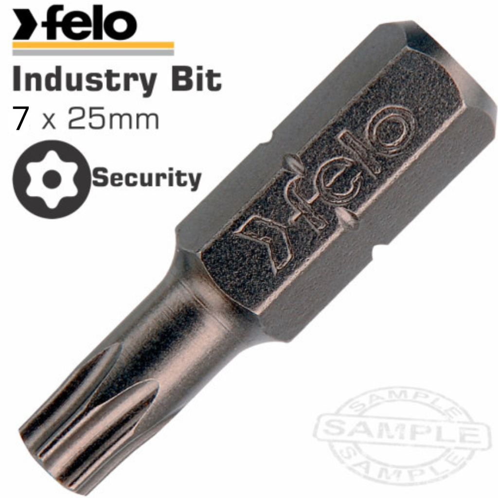 Torx Security T7 X 25mm 