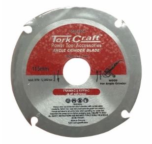 Tork Craft Angle Grinder blade for Wood 115mm