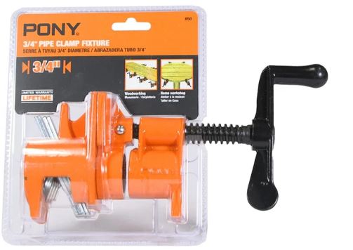 PONY 3/4" Pipe Clamp Fixture