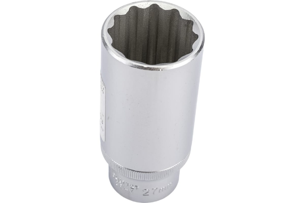 FORCE 1/2" Drive Deep Socket, 27mm, 6 point