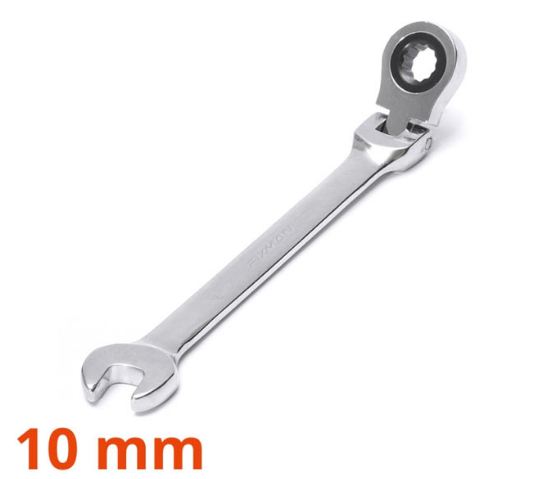 Fixman Flexible Ratchet Combination Spanner 10mm