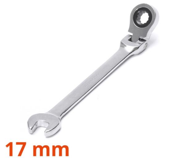 Fixman Flexible Ratchet Combination Spanner 17mm