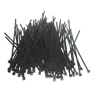 Black Cable Ties 2.5 x 104mm