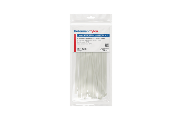 White Cable Ties 4.6 x 200mm