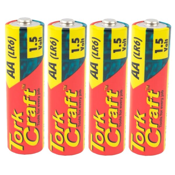 Tork Craft AA Alkaline Batteries (4 pack)