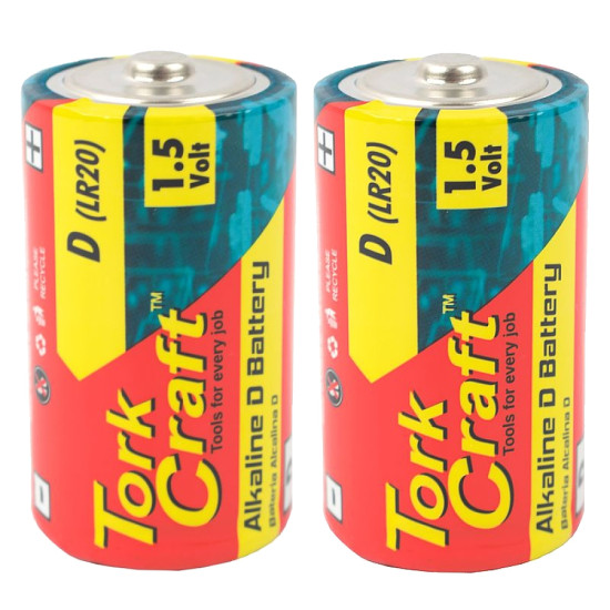 Tork Craft Battery D(LR20) 2P