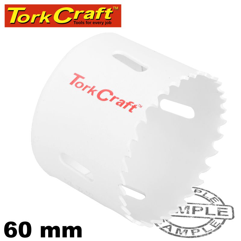 Tork Craft Bi-Metal Hole Saw 60mm