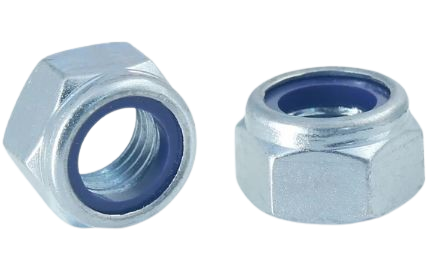 Galvanized Nylon Lock Nuts