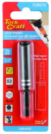 [TCIBH75C] Tork Craft Magnetic Bit Holder 1/4" x 76mm