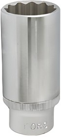 [5497729] FORCE 1/2" Drive Deep Socket, 29mm, 6 point