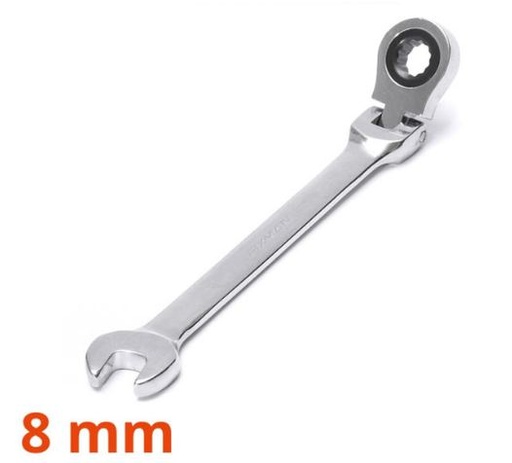 [B0701] Fixman Flexible Ratchet Combination Spanner 08mm