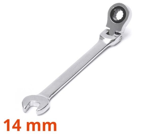 [B0707] Fixman Flexible Ratchet Combination Spanner 14mm