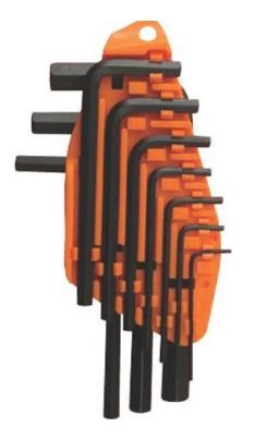 [NT2137] Tork Craft 10pc Hex Allen Key Set*